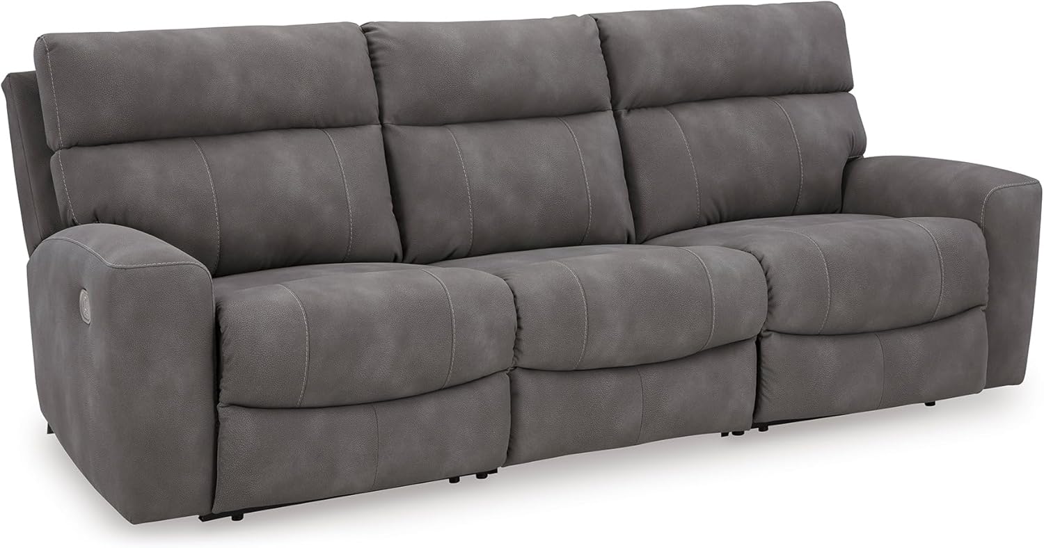 3-Piece Power Reclining Sectional Sofa — Next-Gen Durapella power reclining furniture